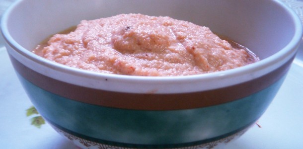 Coconut Onion Chutney