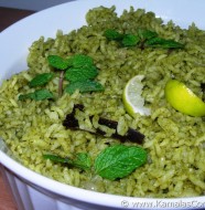 pudina-mint-rice pudina-mint-rice