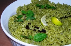 pudina-mint-rice