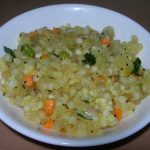 Sago (Javvarisi) Upma