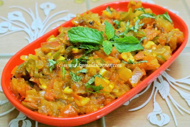 South Indian vegetarian gravy recipes