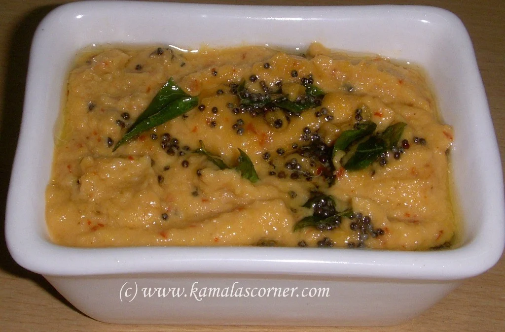 Onion Chutney – Method I