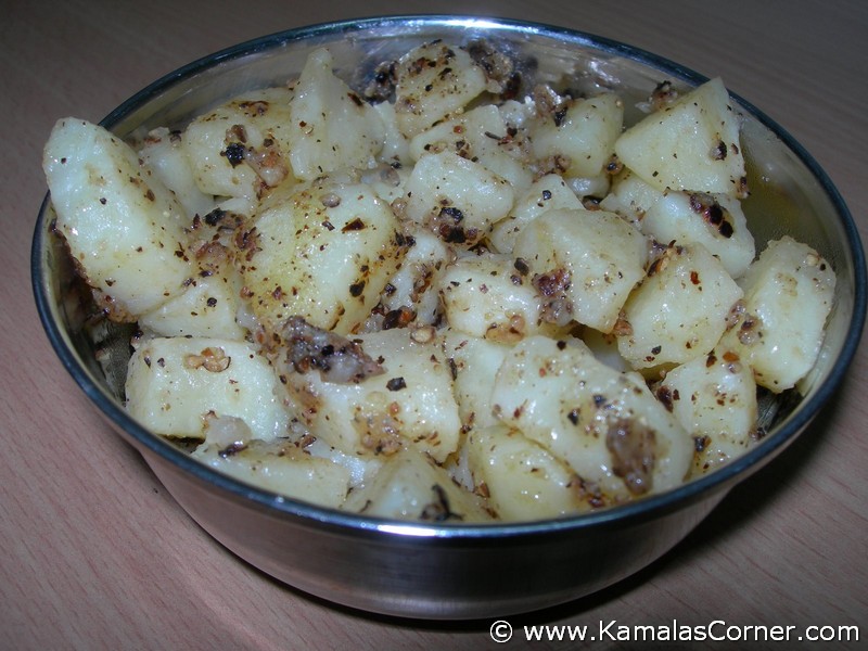 Potato Pepper Fry