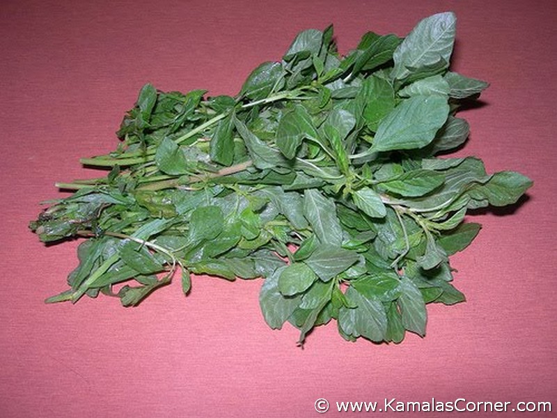 types of greens (keerai)