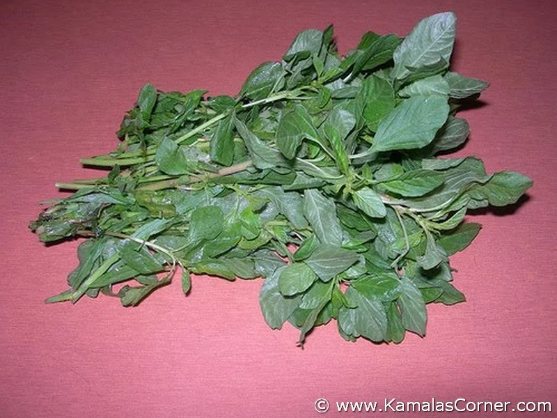 types of greens (keerai)