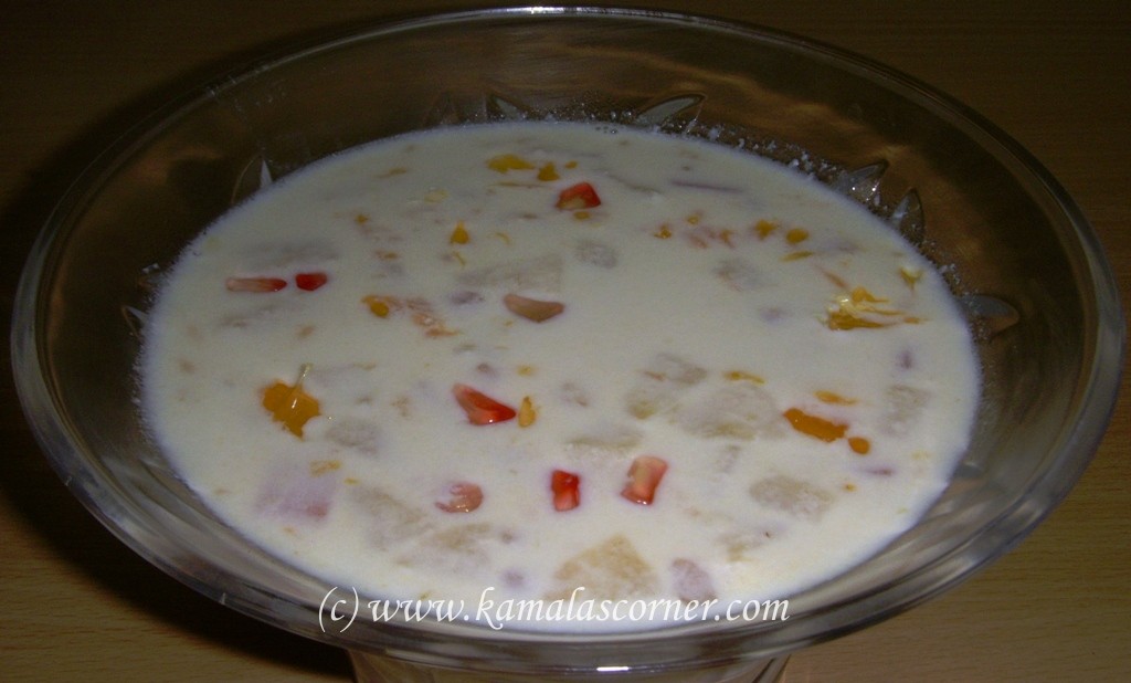 Fruit Payasam