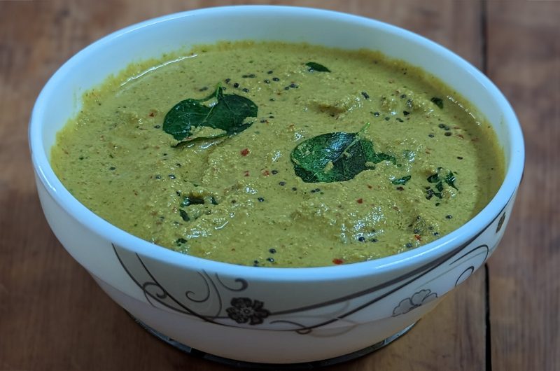 Coconut Curry Leaves Chutney