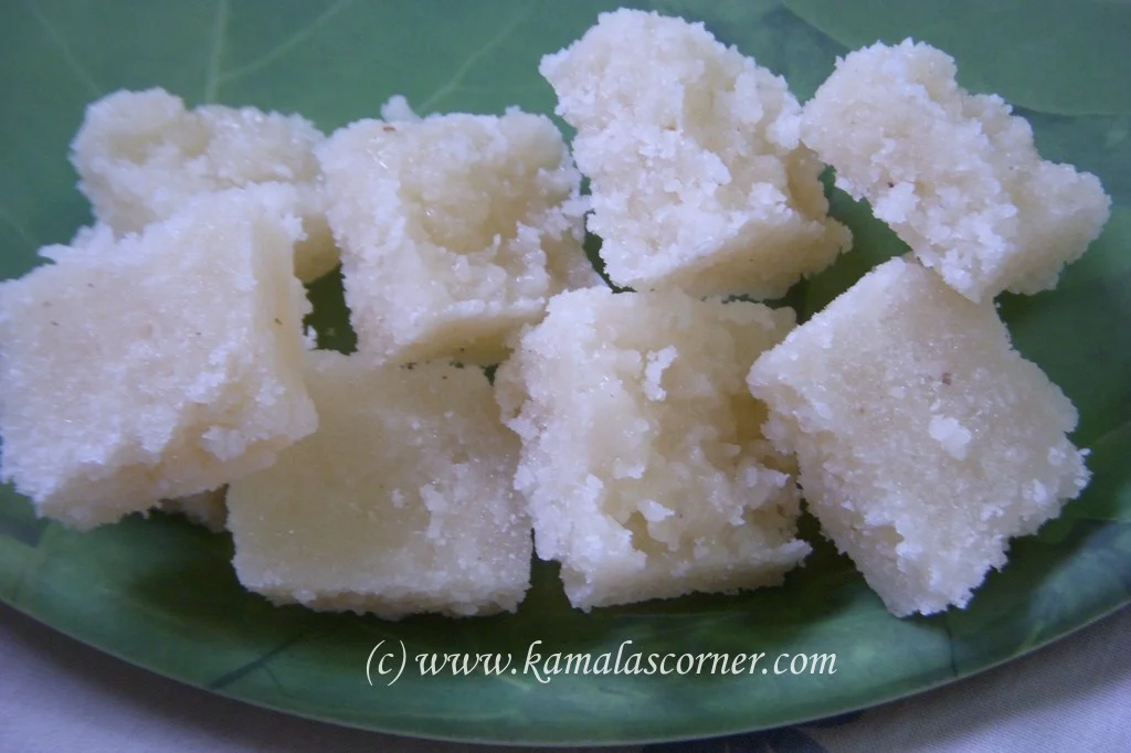 Coconut Burfi