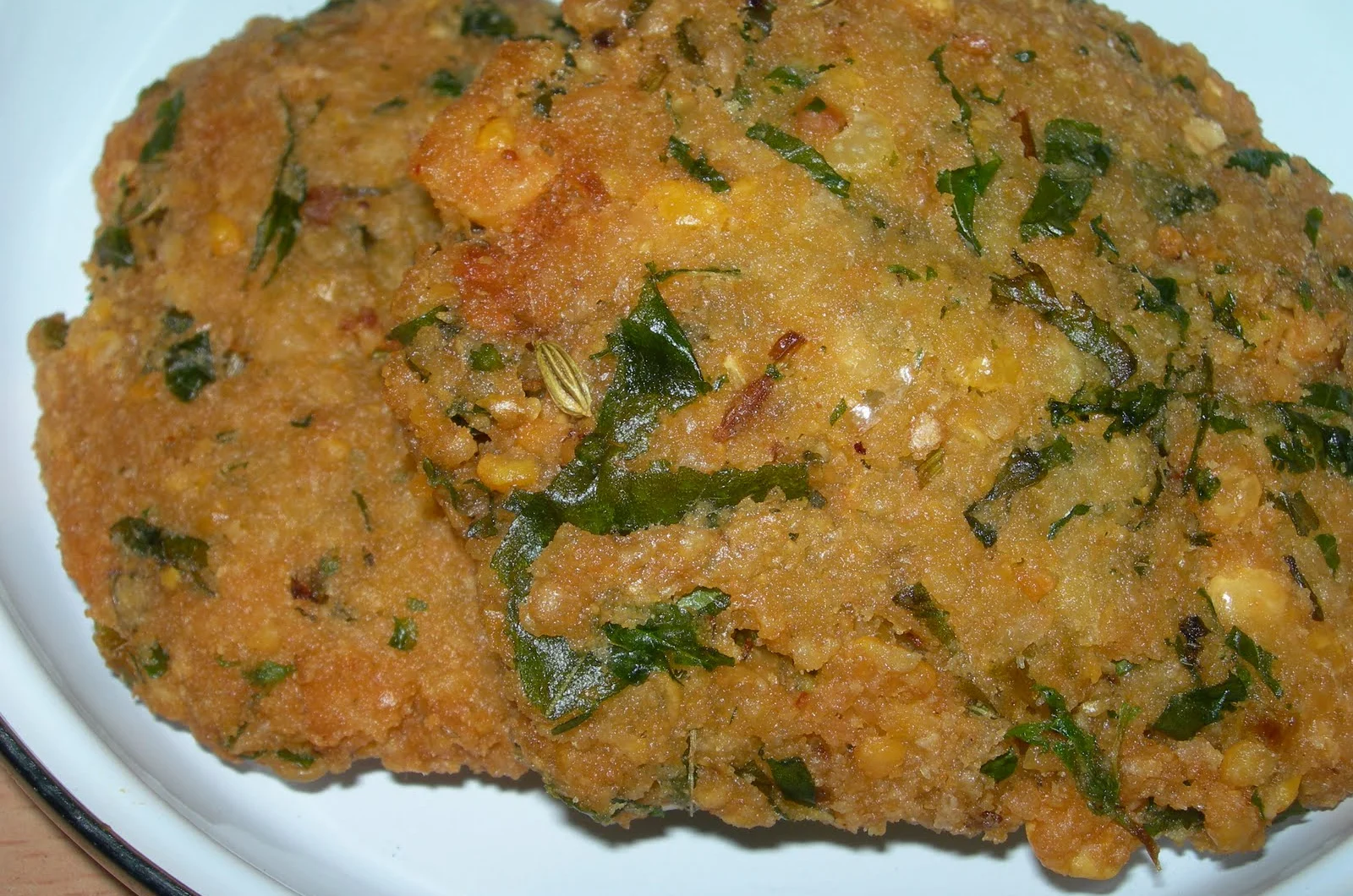 Keerai Vadai