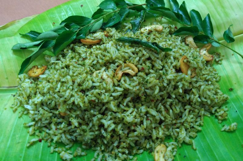 Curry leaves Rice