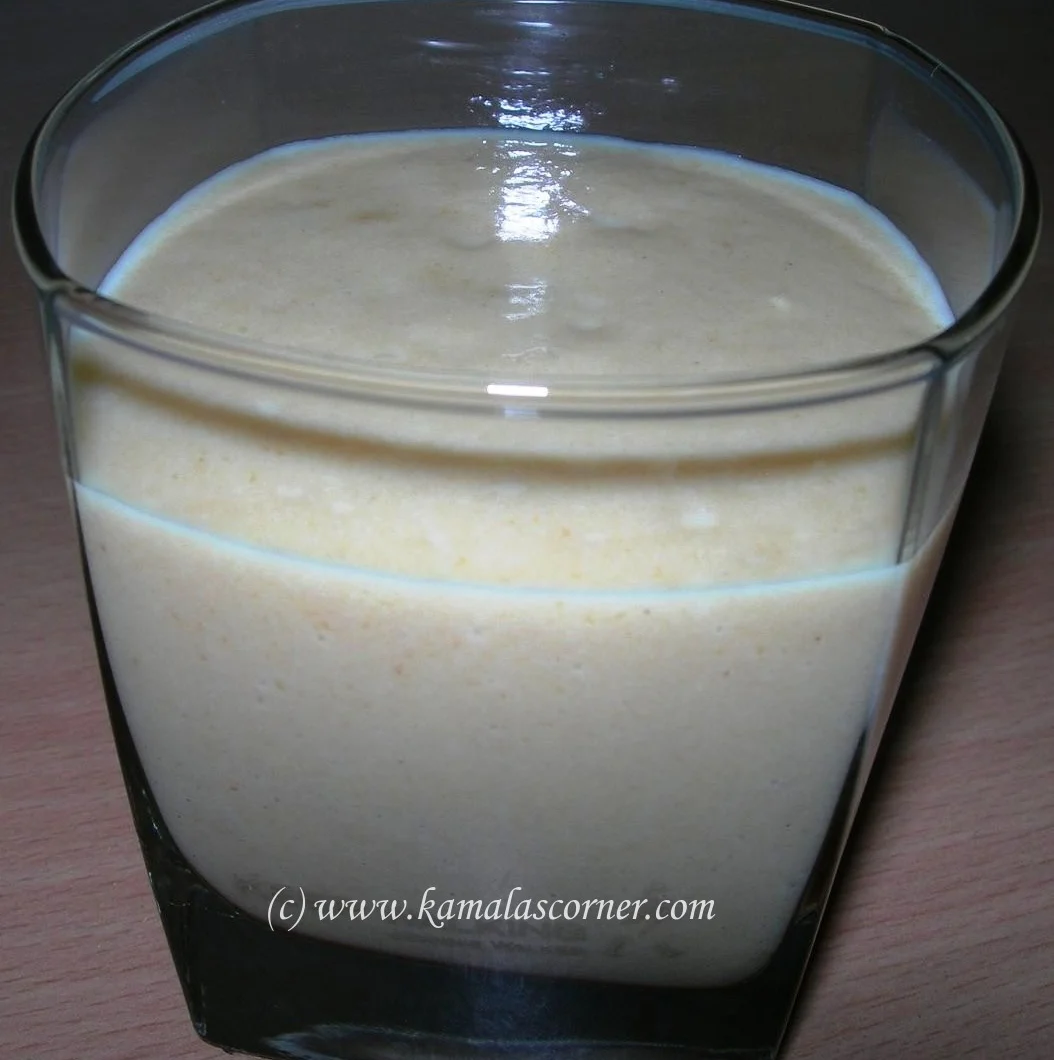 Chikoo (Sapota) Milk Shake
