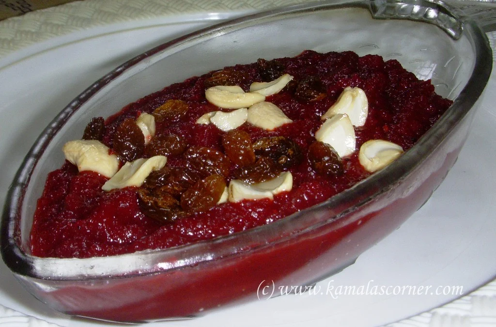 Beetroot Sweet Pachadi