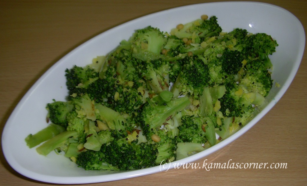 Broccoli Poriyal