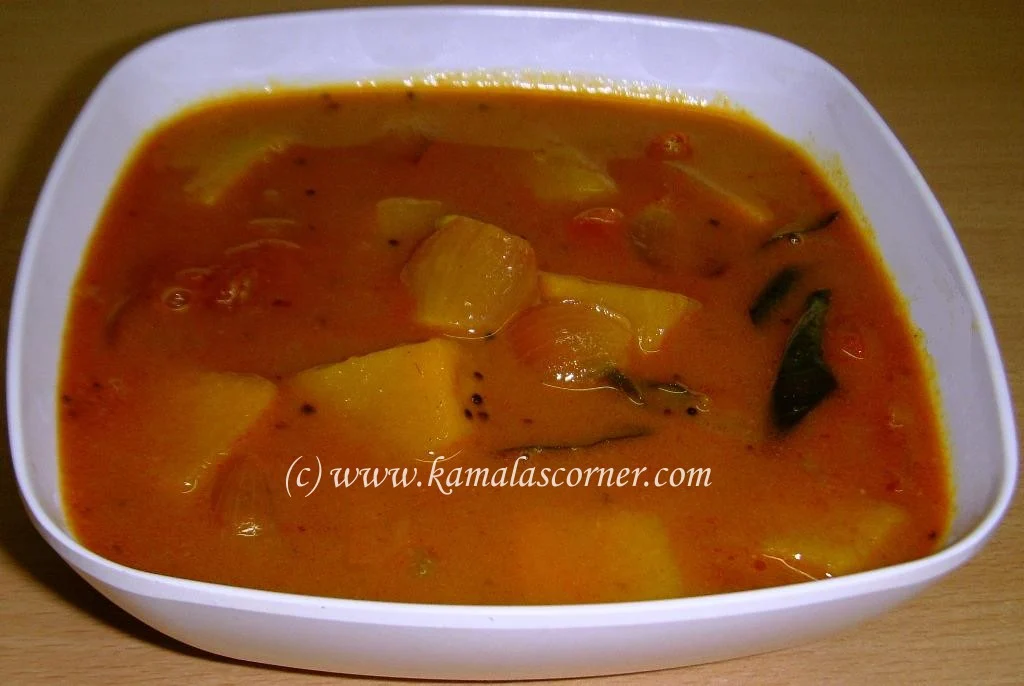 Parangi Kai Puzhi Kuzhambu