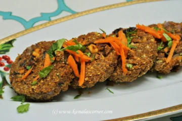 peanut poha patties