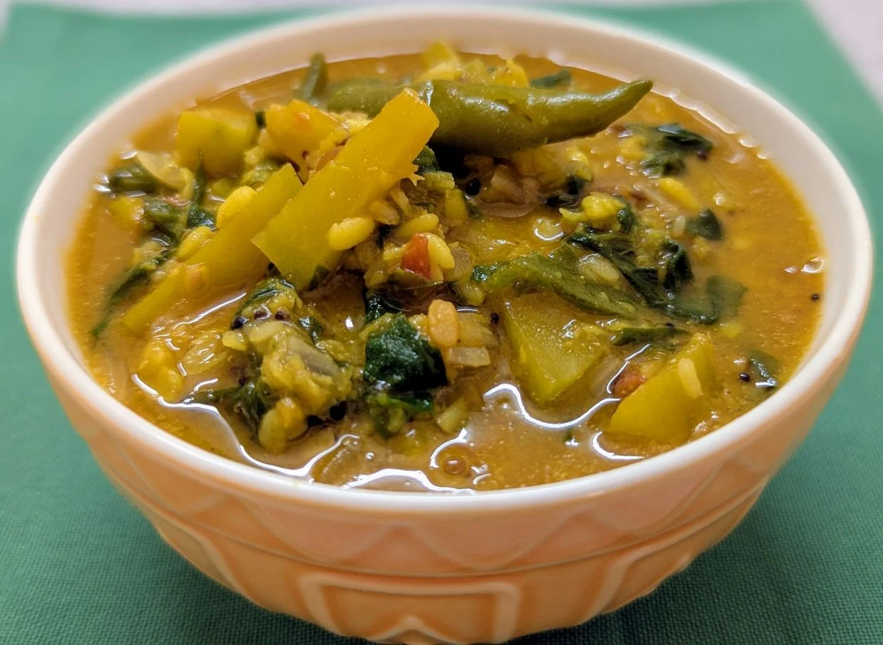 Pumpkin Palak Kootu