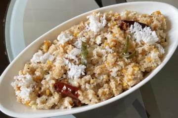 wheat raw usili upma