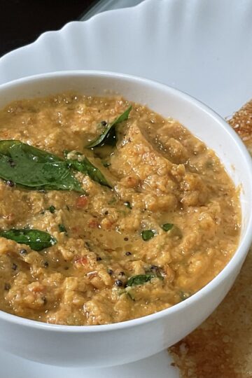 tomato coconut chutney