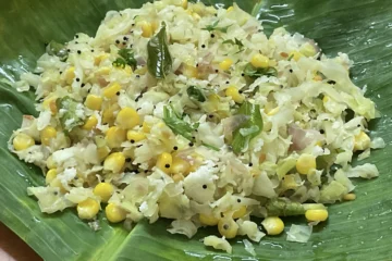 Corn Cabbage Poriyal